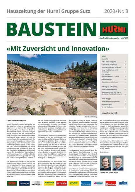 Titelseite Hurni Baustein DE 2020