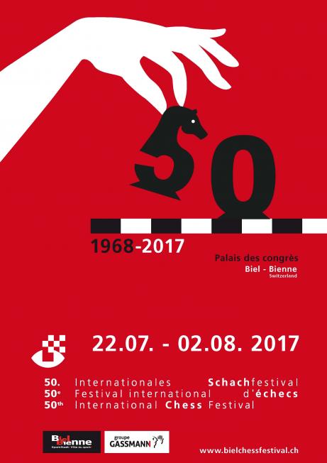 A3 Plakat Schachfestival 2017