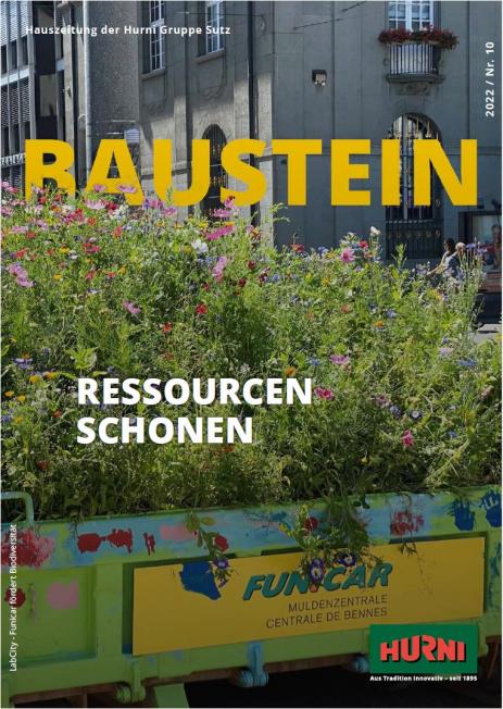 Hauszeitung Baustein 2022